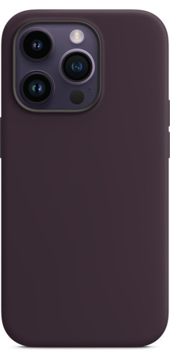 Чехол Silicone Case MagSafe для iPhone 14 Pro Elderberry | Фото 3 из 3