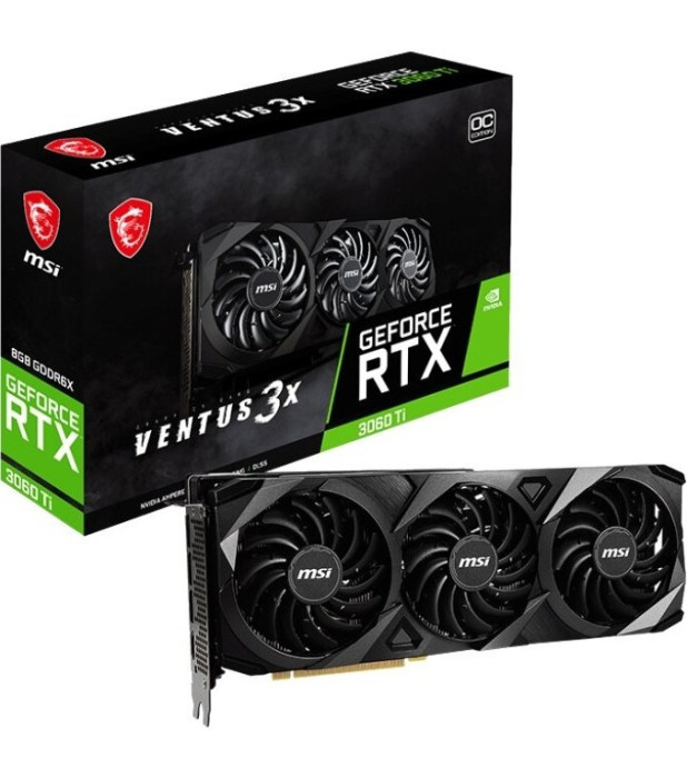 Видеокарта MSI GeForce RTX 3060 Ti VENTUS 3X 8GD6X OC, Retail | Фото 8 из 8