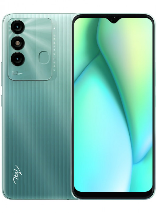 Смартфон Itel Vision 3 Plus 4/64GB Зеленый (Mint Green) | Фото 1 из 2