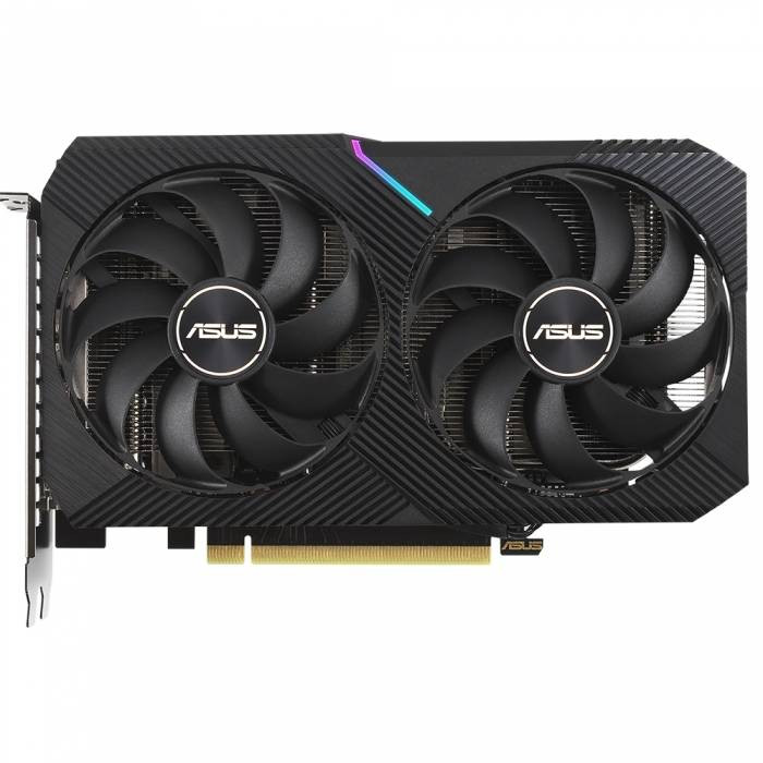 Видеокарта ASUS (DUAL-RTX3060-O12G-V2) GeForce RTX 3060 12GB DUAL OC V2 LHR 90YV0GB2-M0NA10 | Фото 1 из 1