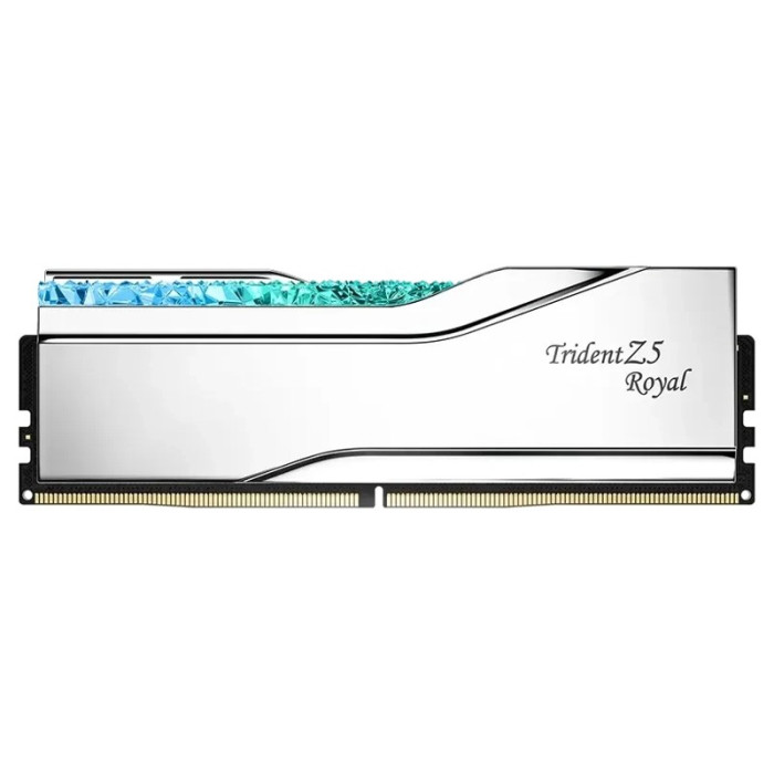 Оперативная память 32Gb DDR5 7600MHz G.Skill Trident Z5 Royal RGB (F5-7600J3646G16GX2-TR5S) (2x16Gb KIT) | Фото 1 из 1