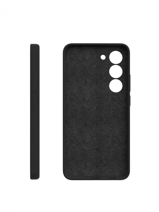Чехол защитный VLP Silicone Case для Samsung Galaxy S23 черный | Фото 2 из 4
