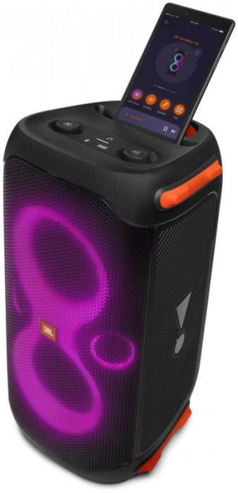 Портативная акустика JBL PartyBox 110 Черный | Фото 3 из 4
