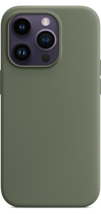 Чехол Silicone Case MagSafe для iPhone 14 Pro Olive | Фото 1 из 3