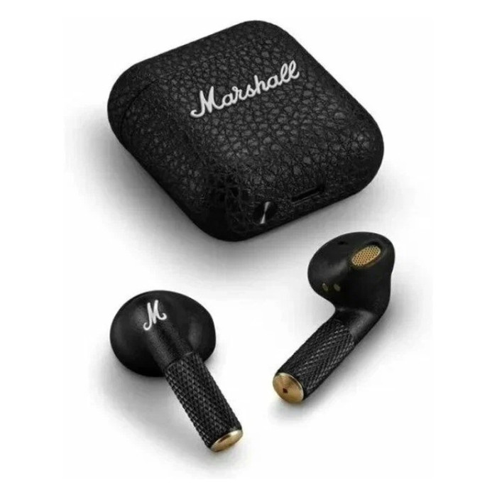 Беспроводные наушники Marshall Minor 4 Черный (Black) | Фото 2 из 8