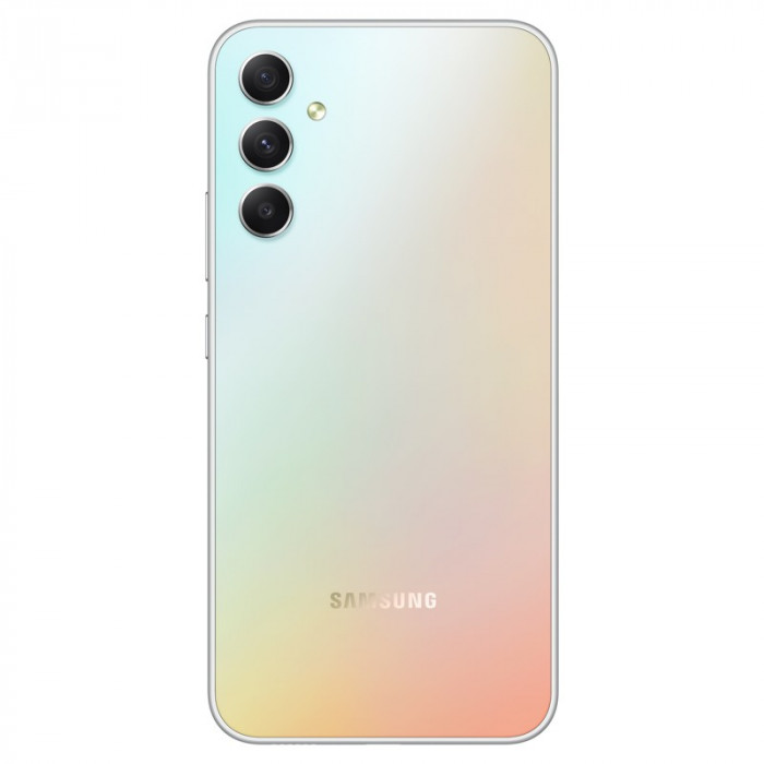 Смартфон Samsung Galaxy A34 5G 8/128GB Перламутр (Awesome Silver) | Фото 2 из 9