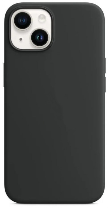 Чехол Silicone Case для iPhone 14 Plus Серый (Midnight) | Фото 2 из 2