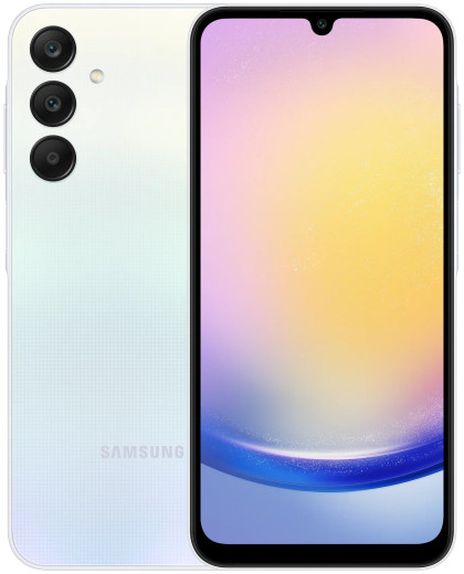 Смартфон Samsung Galaxy A25 6/128GB Голубой (Light Blue) — 