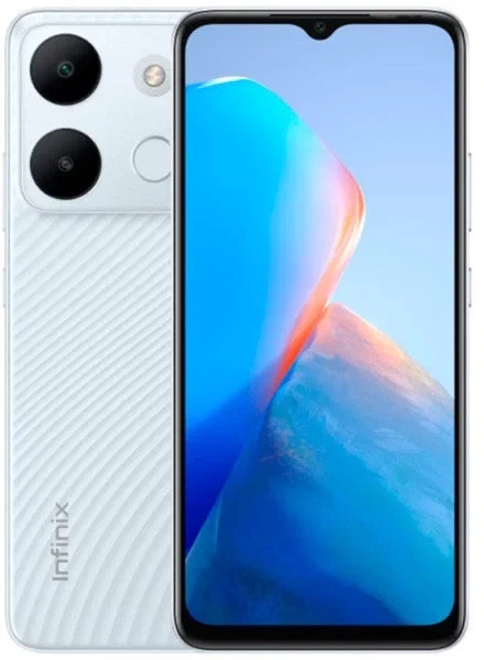 Смартфон Infinix Smart 7 3/64GB Белый (Iceland White) EAC | Фото 1 из 4