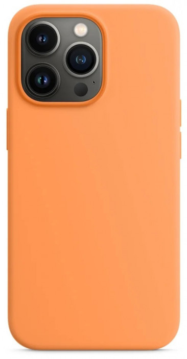 Чехол Silicone Case MagSafe для iPhone 13 Pro Marigold | Фото 1 из 3
