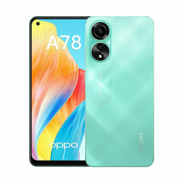 Смартфон Oppo A78 8/256GB Лазурный (Agua Green) | Фото 2 из 10
