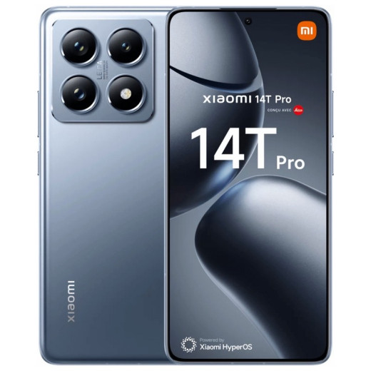 Смартфон Xiaomi 14T Pro 12/512GB Синий (Titan Blue) — 