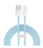 Кабель Baseus Dynamic Series USB to iP 2.4A CALD000503 2м Голубой