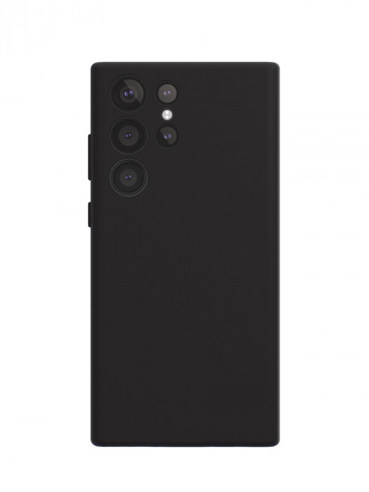 Чехол защитный VLP Silicone Case для Samsung Galaxy S23Ultra черный | Фото 1 из 4