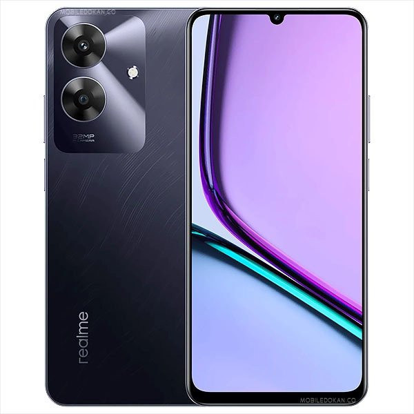 Смартфон Realme Note 60X 4/128GB Черный (Marble Black)