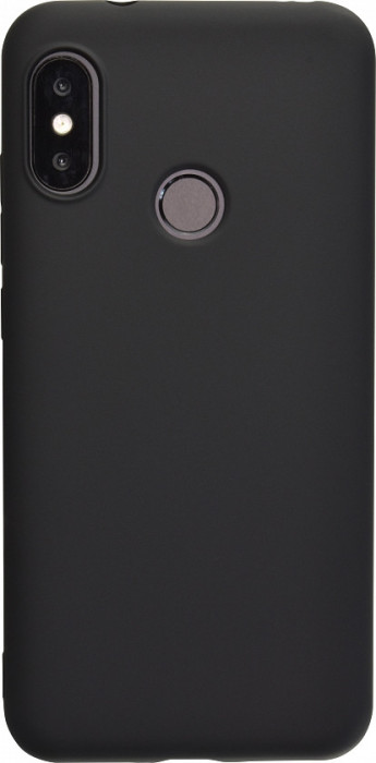 Чехол-накладка Silicone Cover для Xiaomi Redmi 6 Pro/Mi A2 Lite Черный | Фото 2 из 2