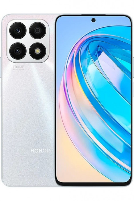 Смартфон Honor X8А 6/128GB Серебро (Titanium Silver) | Фото 1 из 10