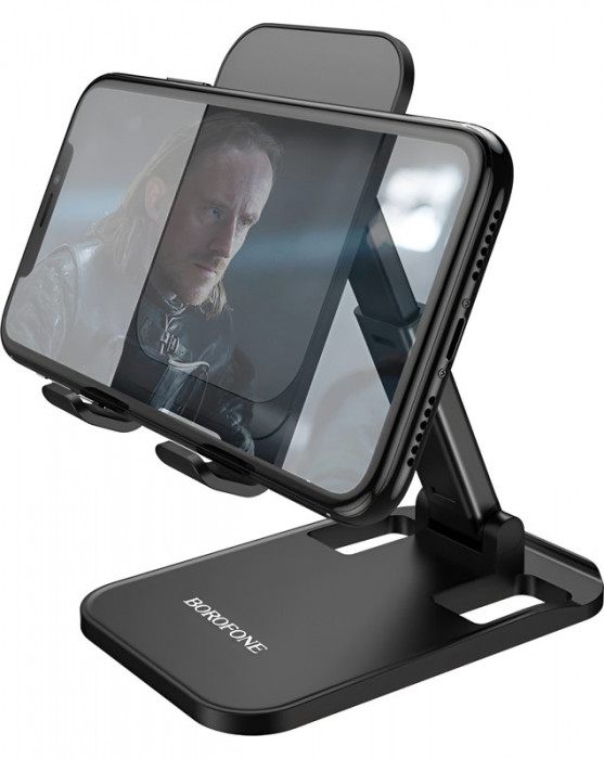 Настольная подставка Borofone Folding Desktop Stand BH27 Черная | Фото 1 из 2