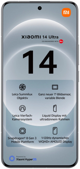 Смартфон Xiaomi 14 Ultra 16/512GB 5G Белый (White) | Фото 2 из 8