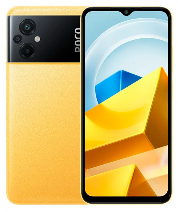 Смартфон Poco M5 4/128GB Желтый (Yellow) | Фото 1 из 7