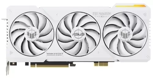 Видеокарта ASUS (TUF-RTX4070TIS-O16G-BTF-WHITE) GeForce RTX 4070 TI SUPER 16GB WHITE OC (90YV0KI0-M0NA00) | Фото 1 из 1