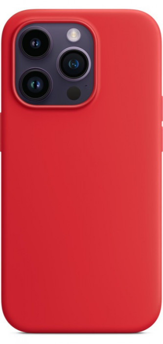 Чехол Silicone Case MagSafe для iPhone 14 Pro Max Red | Фото 1 из 3
