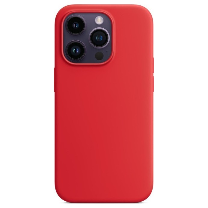 Чехол Silicone Case MagSafe для iPhone 14 Pro Max Red | Фото 3 из 3
