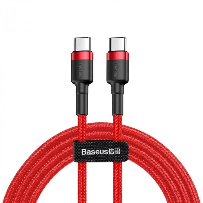 Кабель Baseus Cafule HW Quick Charging USB for Lightning Красный (CATKLF-G09) | Фото 1 из 4