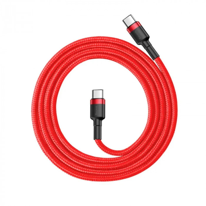 Кабель Baseus Cafule HW Quick Charging USB for Lightning Красный (CATKLF-G09) | Фото 2 из 4