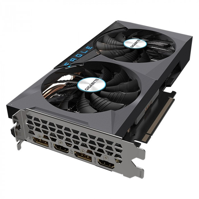 Видеокарта GIGABYTE GeForce RTX 3060 Ti EAGLE OC 8G (rev. 2.0) (GV-N306TEAGLE OC-8GD), Retail | Фото 4 из 9