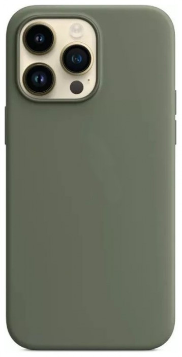 Чехол Silicone Case для iPhone 14 Pro Max Olive | Фото 2 из 2