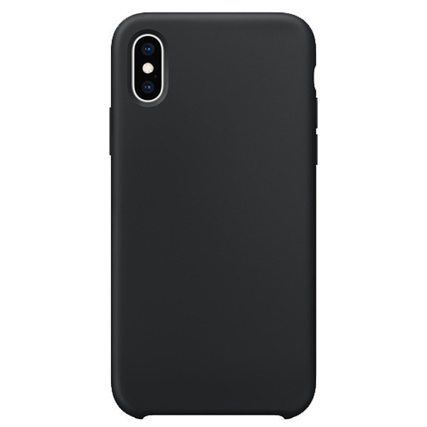 Чехол силиконовый для iPhone XS Max Черный | Фото 1 из 3