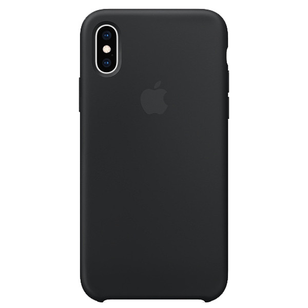 Чехол силиконовый для iPhone XS Max Черный | Фото 2 из 3
