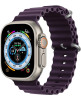 Ремешок для Apple Watch 42/44/45/49mm Ocean Band Фиолетовый (с текстурой кожи)