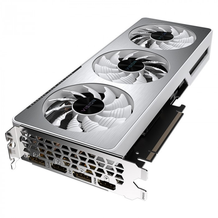 Видеокарта GIGABYTE GeForce RTX 3060 Ti VISION OC 8G LHR (rev. 2.0) (GV-N306TVISION OC-8GD), Retail | Фото 6 из 11