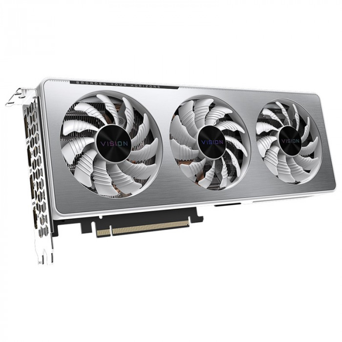 Видеокарта GIGABYTE GeForce RTX 3060 Ti VISION OC 8G LHR (rev. 2.0) (GV-N306TVISION OC-8GD), Retail | Фото 8 из 11