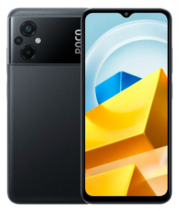 Смартфон Poco M5 6/128GB Черный (Black) | Фото 1 из 7