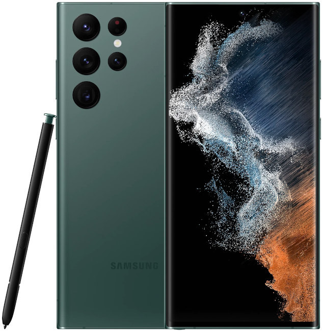 Смартфон Samsung Galaxy S22 Ultra 8/128GB Зеленый (Green) | Фото 6 из 6