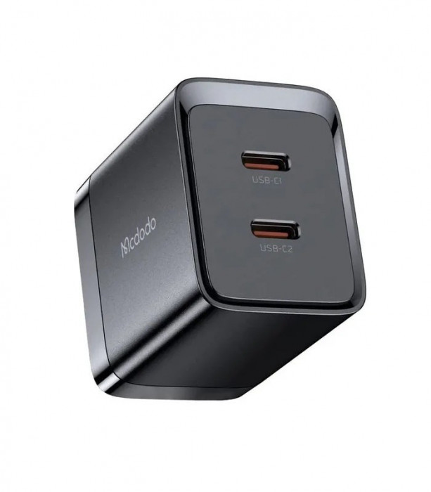 Зарядное устройство McDodo 40W Dual USB-C GaN Fast Charge CH-2501 Черный | Фото 2 из 2