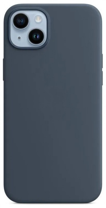 Чехол Silicone Case для iPhone 14 Plus Темно-синий (Storm blue) | Фото 1 из 2