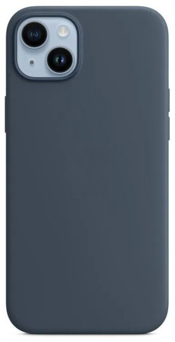 Чехол Silicone Case для iPhone 14 Plus Темно-синий (Storm blue) | Фото 2 из 2