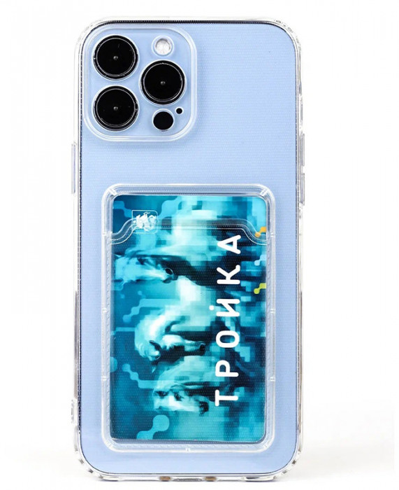 Чехол CBW Protection Case для iPhone 13 Pro Прозрачный | Фото 1 из 2