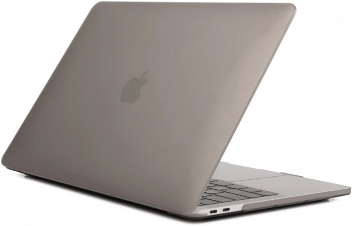 Чехол Gurdini для Macbook Air 13" New 2018 накладка пластик матовый Серый | Фото 2 из 2