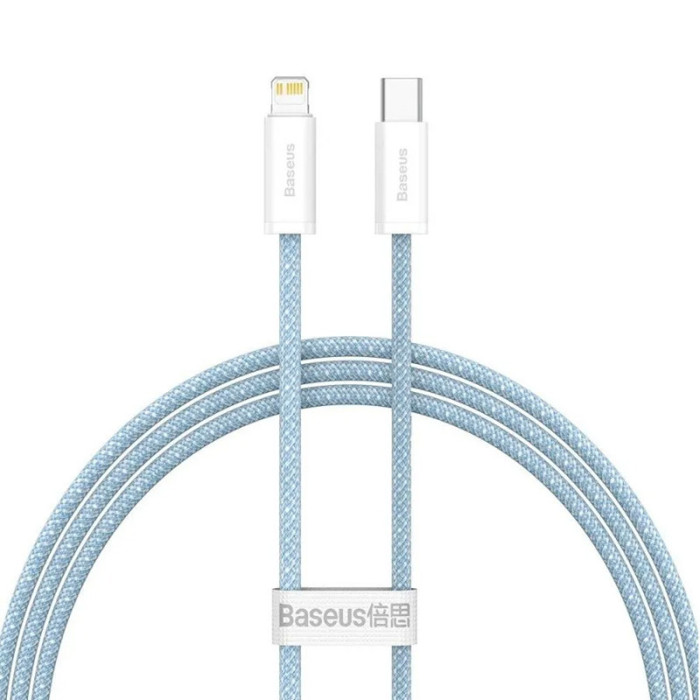 Кабель Baseus Dynamic Series Fast Charging Data Cable Type-C to Lightning 20W 1m Голубой (CALD000003) | Фото 4 из 4