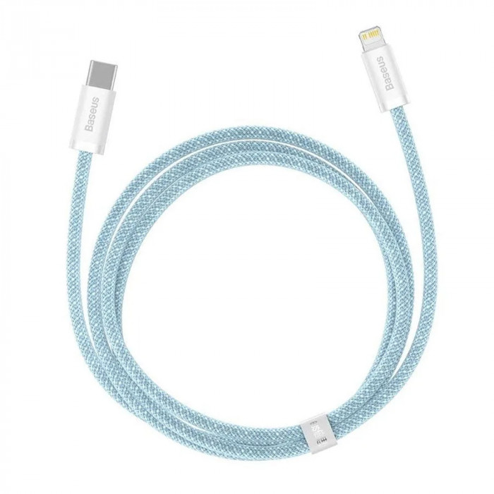 Кабель Baseus Dynamic Series Fast Charging Data Cable Type-C to Lightning 20W 1m Голубой (CALD000003) | Фото 2 из 4