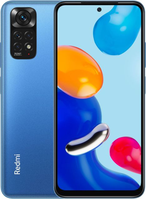 Смартфон Xiaomi Redmi Note 11 4/128GB Синие сумерки (Twilight Blue) | Фото 1 из 6
