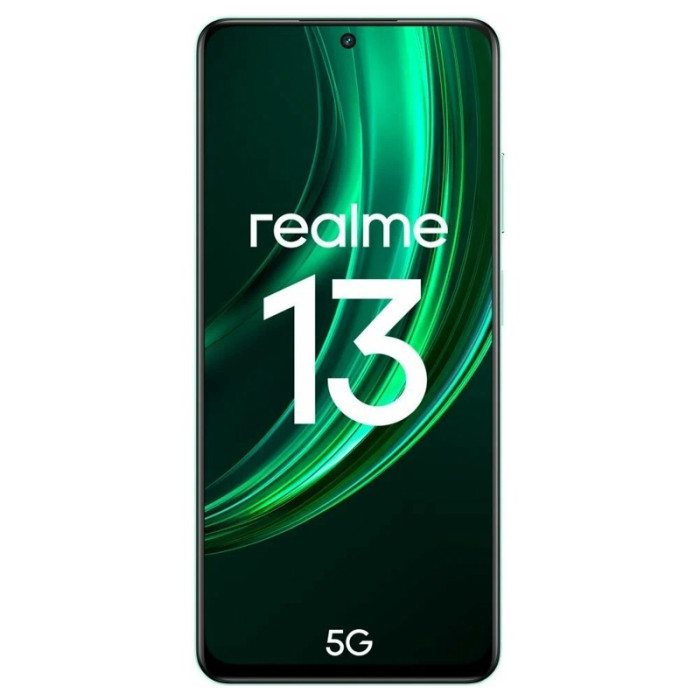 Смартфон Realme 13 5G 12/256GB Зеленый (Speed Green) | Фото 2 из 5