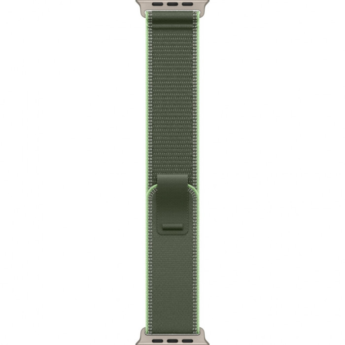 Умные часы Apple Watch Ultra 3 2025 49mm Natural Titanium Case with Green/Neon Trail Loop