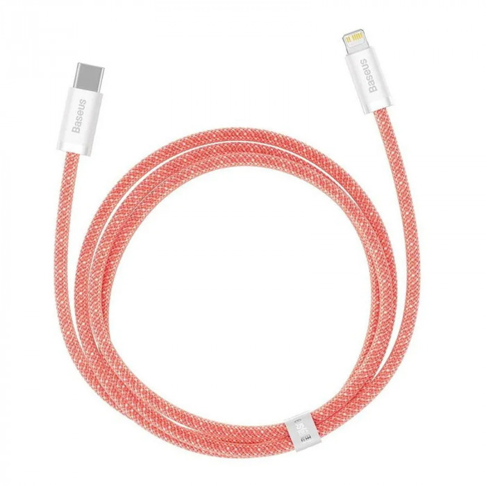 Кабель Baseus Dynamic Series Fast Charging Data Cable Type-C to Lightning 20W 1m Оранжевый (CALD000007) | Фото 2 из 4
