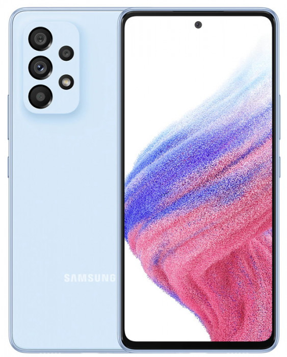 Смартфон Samsung Galaxy A53 5G 6/128GB Голубой (Awesome Blue) | Фото 1 из 4